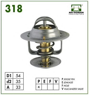 Термостат MTE-THOMSON 318.88 Термостат MTE-THOMSON 318.88