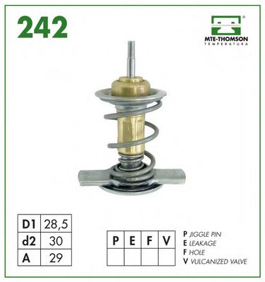 Термостат MTE-THOMSON 242.80 Термостат MTE-THOMSON 242.80