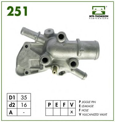 Термостат MTE-THOMSON 251.87 Термостат MTE-THOMSON 251.87