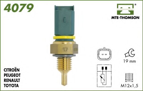 Датчик температуры охлаждающей жидкости MTE-THOMSON 4079