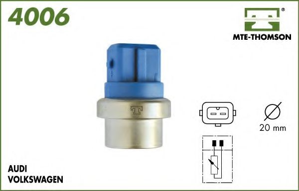 Датчик температуры охлаждающей жидкости MTE-THOMSON 4006