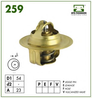 Термостат MTE-THOMSON 259.82 Термостат MTE-THOMSON 259.82