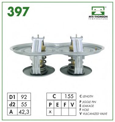 Термостат MTE-THOMSON 397.80 Термостат MTE-THOMSON 397.80