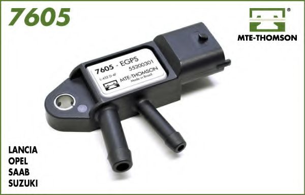 Датчик, давление выхлопных газов MTE-THOMSON 7605
