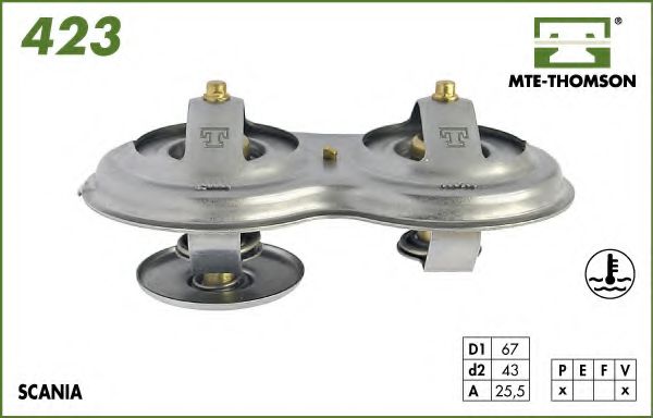 Термостат mtethomson 423.80-87