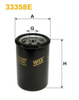 Топливный фильтр WIX 33358E