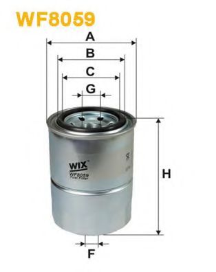 Топливный фильтр WIX WF8059