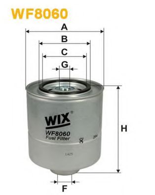 Топливный фильтр WIX WF8060