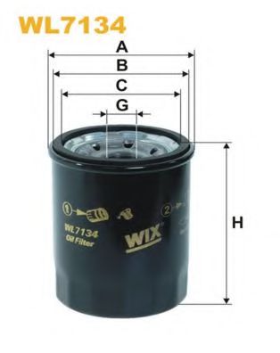 Масляный фильтр WIX WL7134