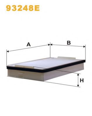 Фильтр салона WIX 93248E