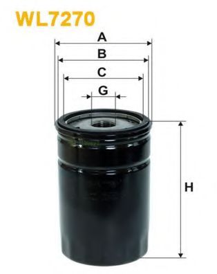 Масляный фильтр WIX WL7270