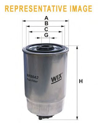 Топливный фильтр WIX WF8277