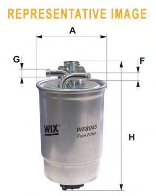 Топливный фильтр WIX WF8180