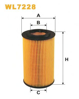 Масляный фильтр WIX WL7228