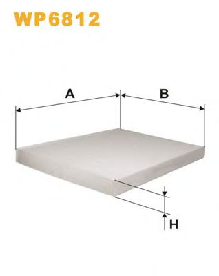Фильтр салона WIX WP6812