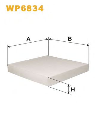 Фильтр салона WIX WP6834