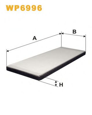 Фильтр салона WIX WP6996