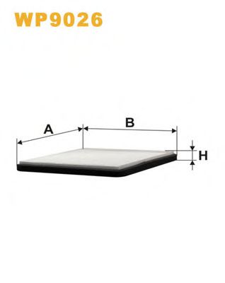 Фильтр салона WIX WP9026
