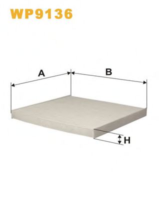 Фильтр салона WIX WP9136