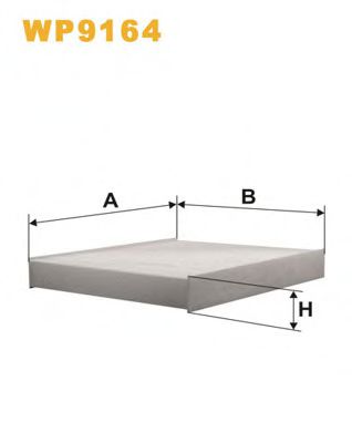 Фильтр салона WIX WP9164