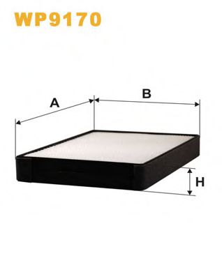 Фильтр салона WIX WP9170