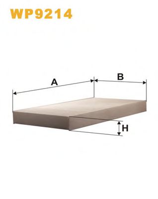 Фильтр салона WIX WP9214