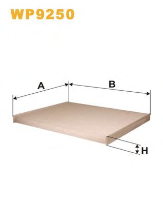 Фильтр салона WIX WP9250
