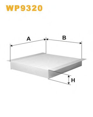 Фильтр салона WIX WP9320