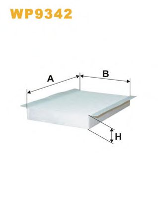 Фильтр салона WIX WP9342