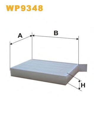 Фильтр салона WIX WP9348