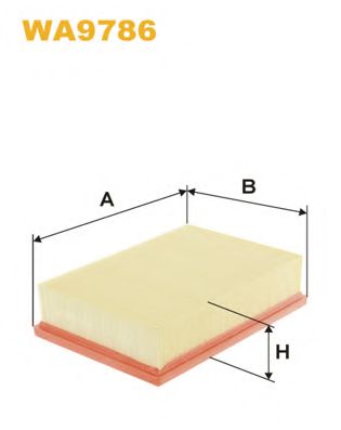 Воздушный фильтр WIX WA9786