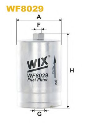 Топливный фильтр WIX WF8029