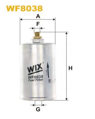 Топливный фильтр WIX WF8038