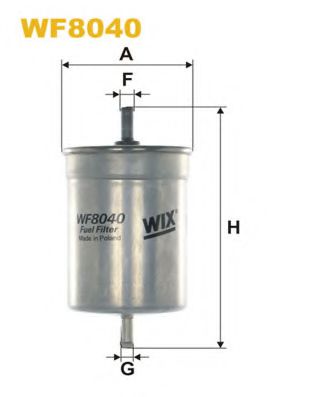 Топливный фильтр WIX WF8040