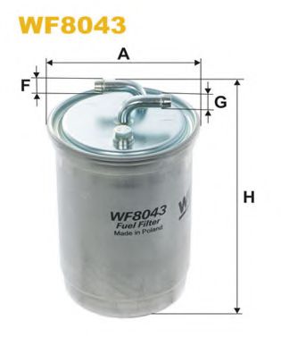 Топливный фильтр WIX WF8043