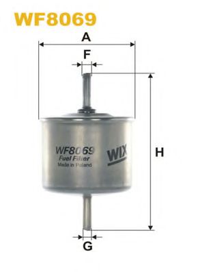 Топливный фильтр WIX WF8056