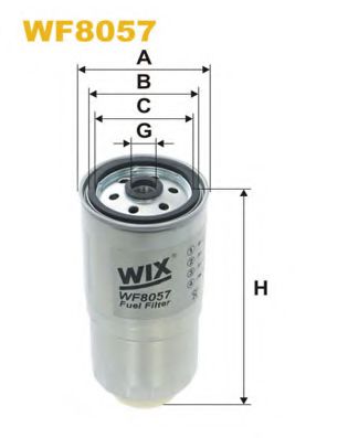 Топливный фильтр WIX WF8057