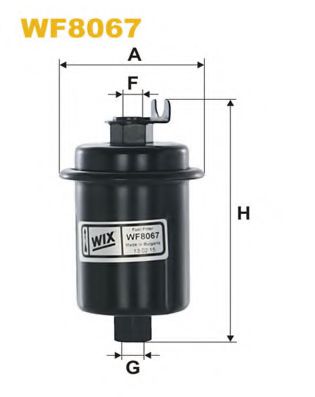 Топливный фильтр WIX WF8067