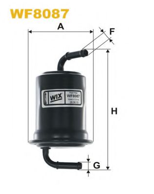 Топливный фильтр WIX WF8087