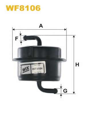 Топливный фильтр WIX WF8106