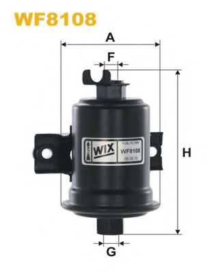 Топливный фильтр WIX WF8108