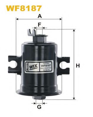 Топливный фильтр WIX WF8187