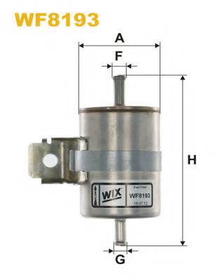 Топливный фильтр WIX WF8193