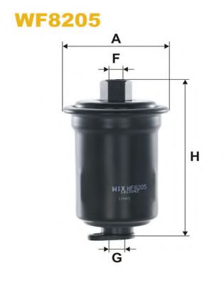 Топливный фильтр WIX WF8205