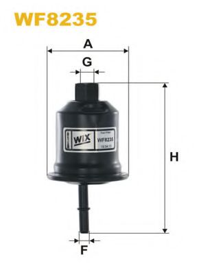 Топливный фильтр WIX WF8235