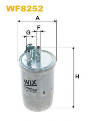 Топливный фильтр WIX WF8252