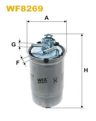 Топливный фильтр WIX WF8269