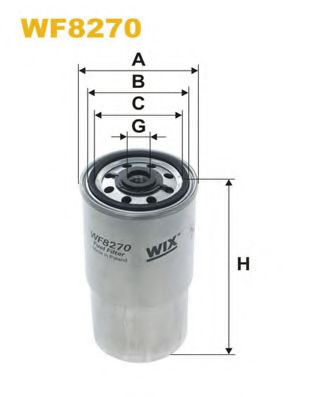 Топливный фильтр WIX WF8270