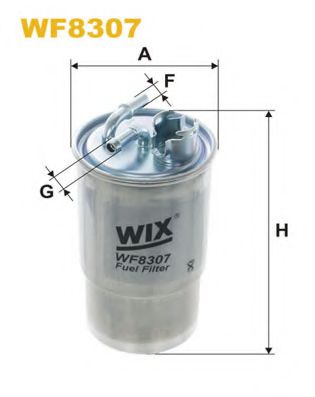 Топливный фильтр WIX WF8307