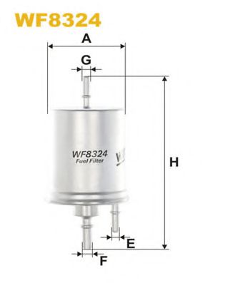 Топливный фильтр WIX WF8324